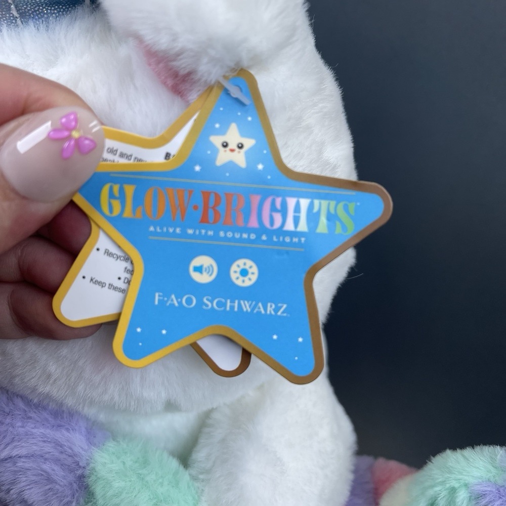 FAO Schwarz Glow Brights Meowmaid Mermaid Cat Plush Lights & Sounds NWT , VIDEO - Picture 5 of 16